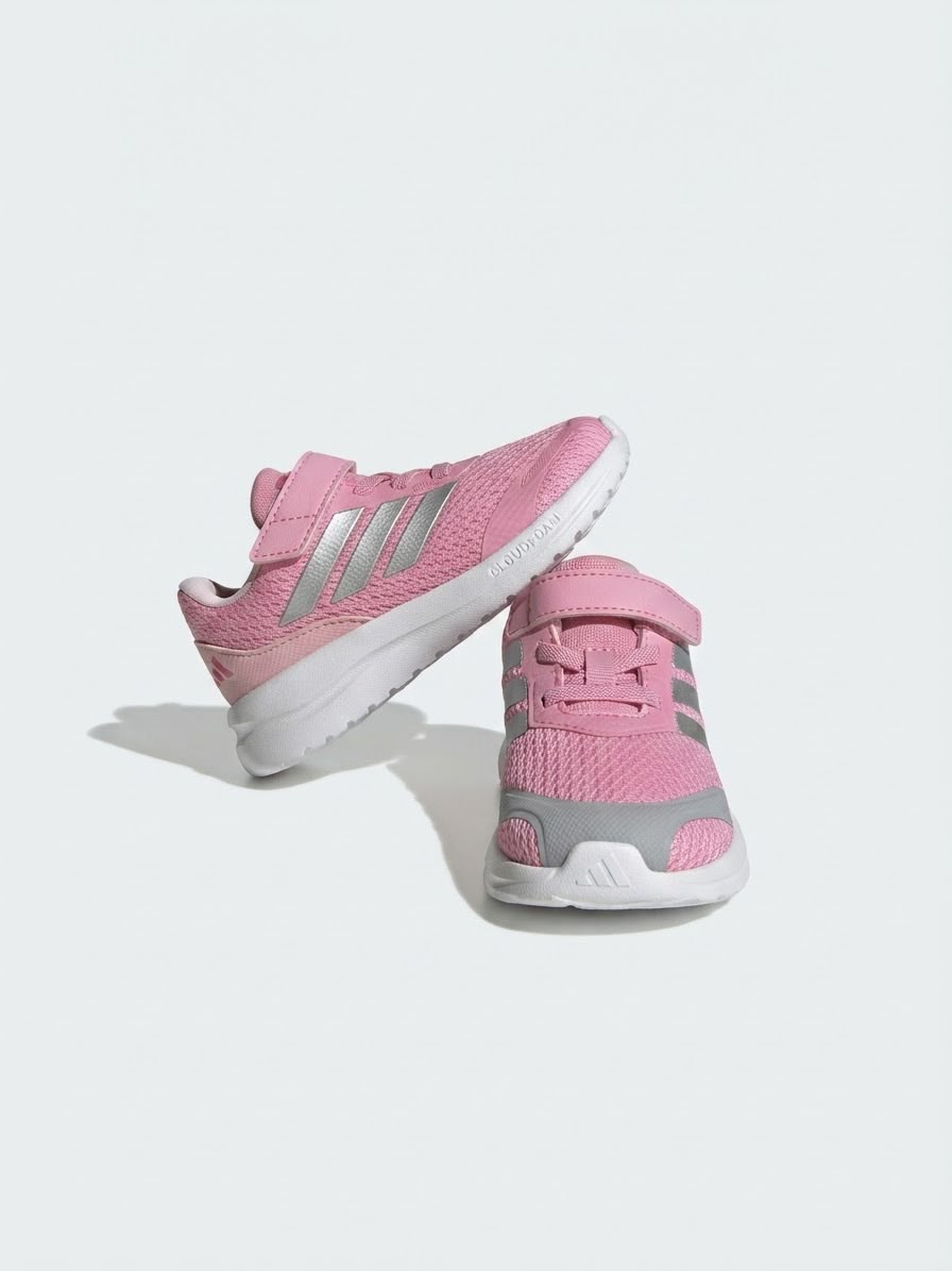 Tenis Deportivo Para Niña Adidas KII780 - Rosa plata