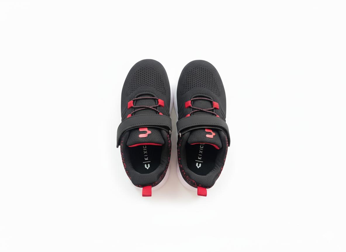 Tenis Deportivo Para Niño Charly 1098708002 - Negro/Blanco