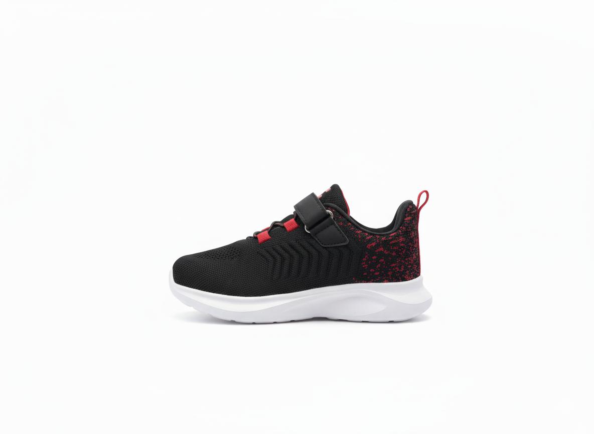 Tenis Deportivo Para Niño Charly 1098708002 - Negro/Blanco