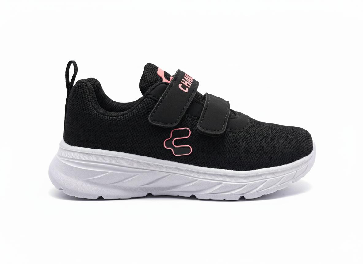 Tenis Deportivo Para Niña Charly 1098966001 - Negro Coral