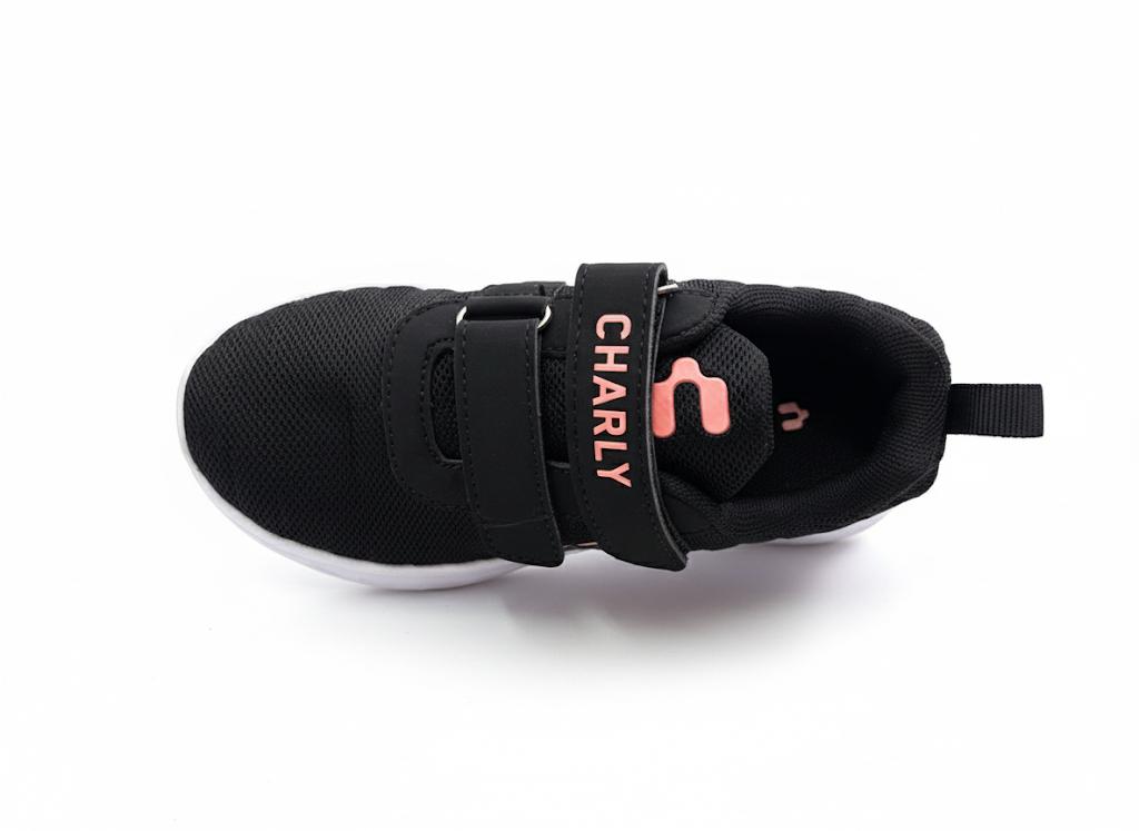 Tenis Deportivo Para Niña Charly 1098966001 - Negro Coral